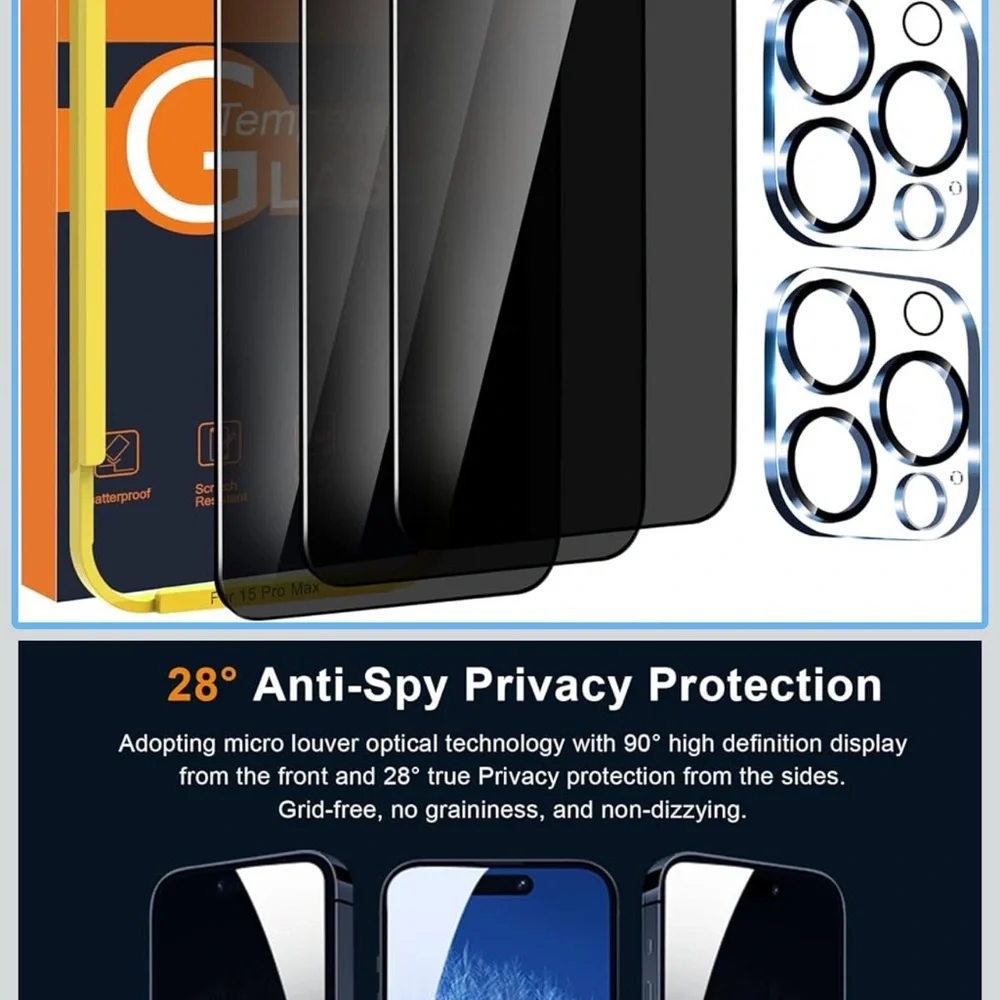 Glass Screen Protector for iPhone 6/6S Plus - Clear